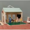 École en bois avec accessoires. - Image 4
