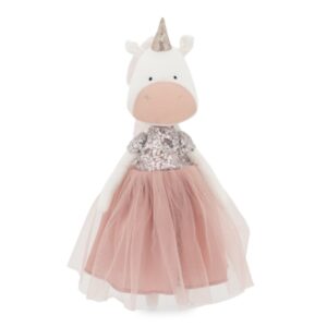 Orange Toys Daphné la licorne (robe rose paillettes+ queue de sirène).