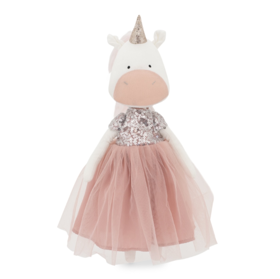 Orange Toys Daphné la licorne (robe rose paillettes+ queue de sirène).