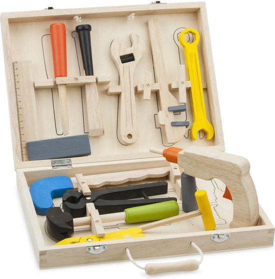 Boîte à outils- Jouets en bois.