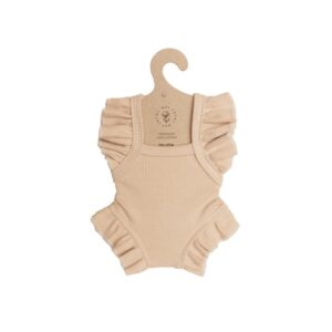 Tenue Poupée Loretas 34-36cm- Body Volants Blush.