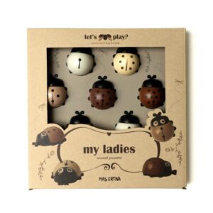 Puzzle en bois XL – Coccinelles