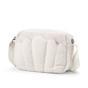 Sac à langer White Bouclé.
