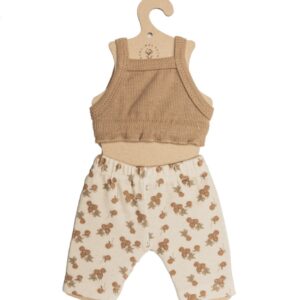 Tenue Poupée Loretas 34-36cm- Ensemble leggings Raspberry.