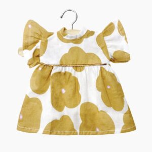 Minikane Amigas – Robe Daisy en coton Arty.