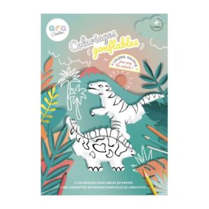 Coloriages gonflables – Dinos.