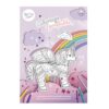 Coloriage gonflable - Licorne géante.