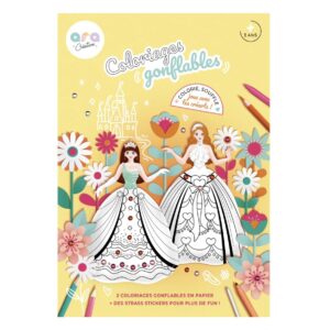 Coloriages gonflables – Princesses.