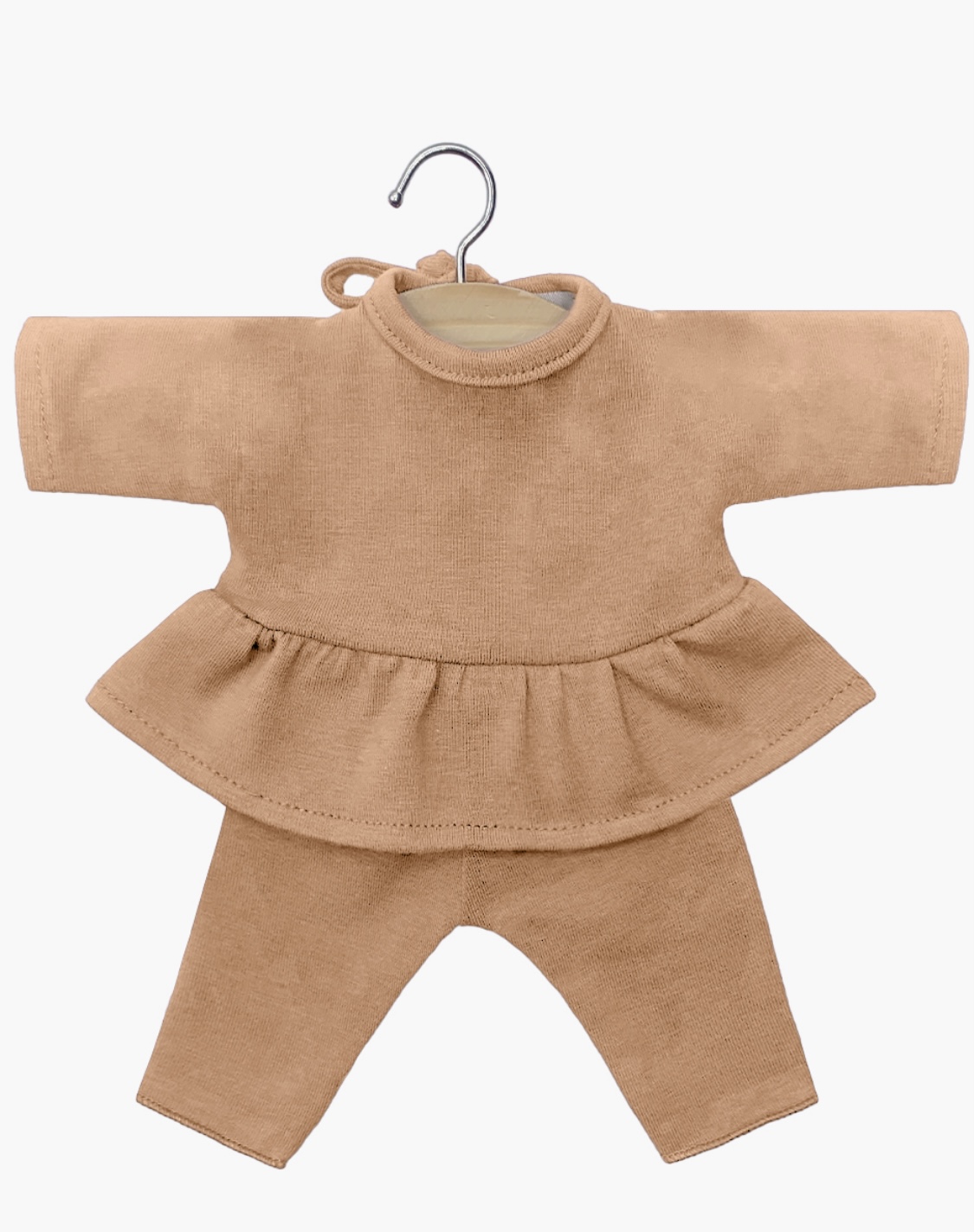 Minikane Babies – Ensemble Ophélia en jersey cassonade.