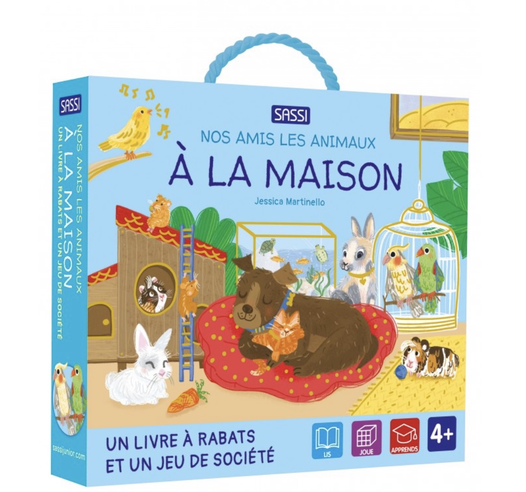 Jeu Nos amis les animaux à la maison.