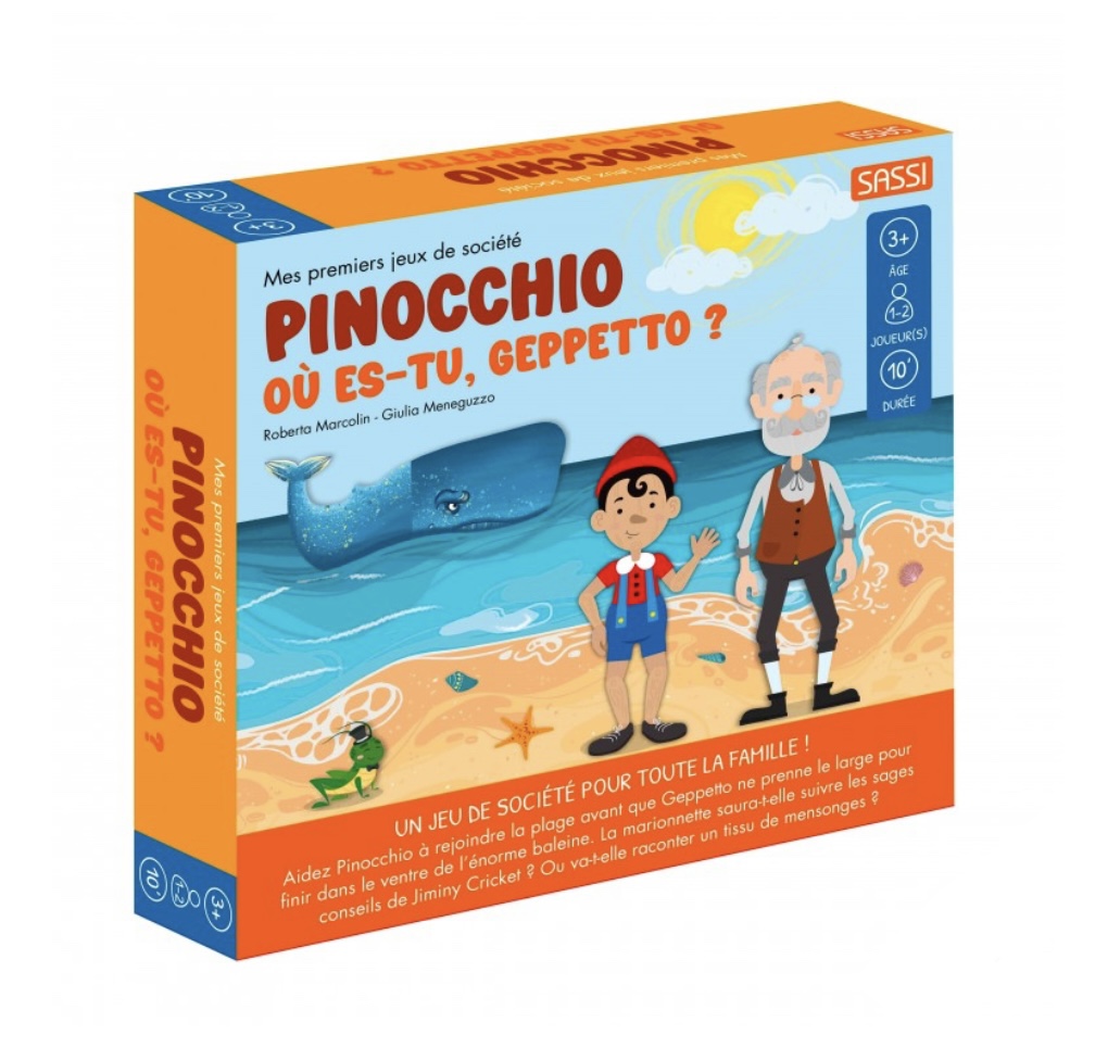 Jeu Pinocchio. Où es-tu, Geppetto ?