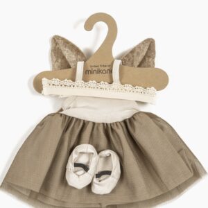 Minikane Les P’tits Déguiz’ – Ensemble Fée des Bois pour poupées Gordis 34-37cm.
