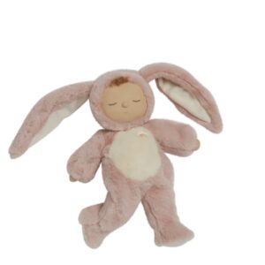 Peluche Olli Ella cozy dinkum le lapin rose.