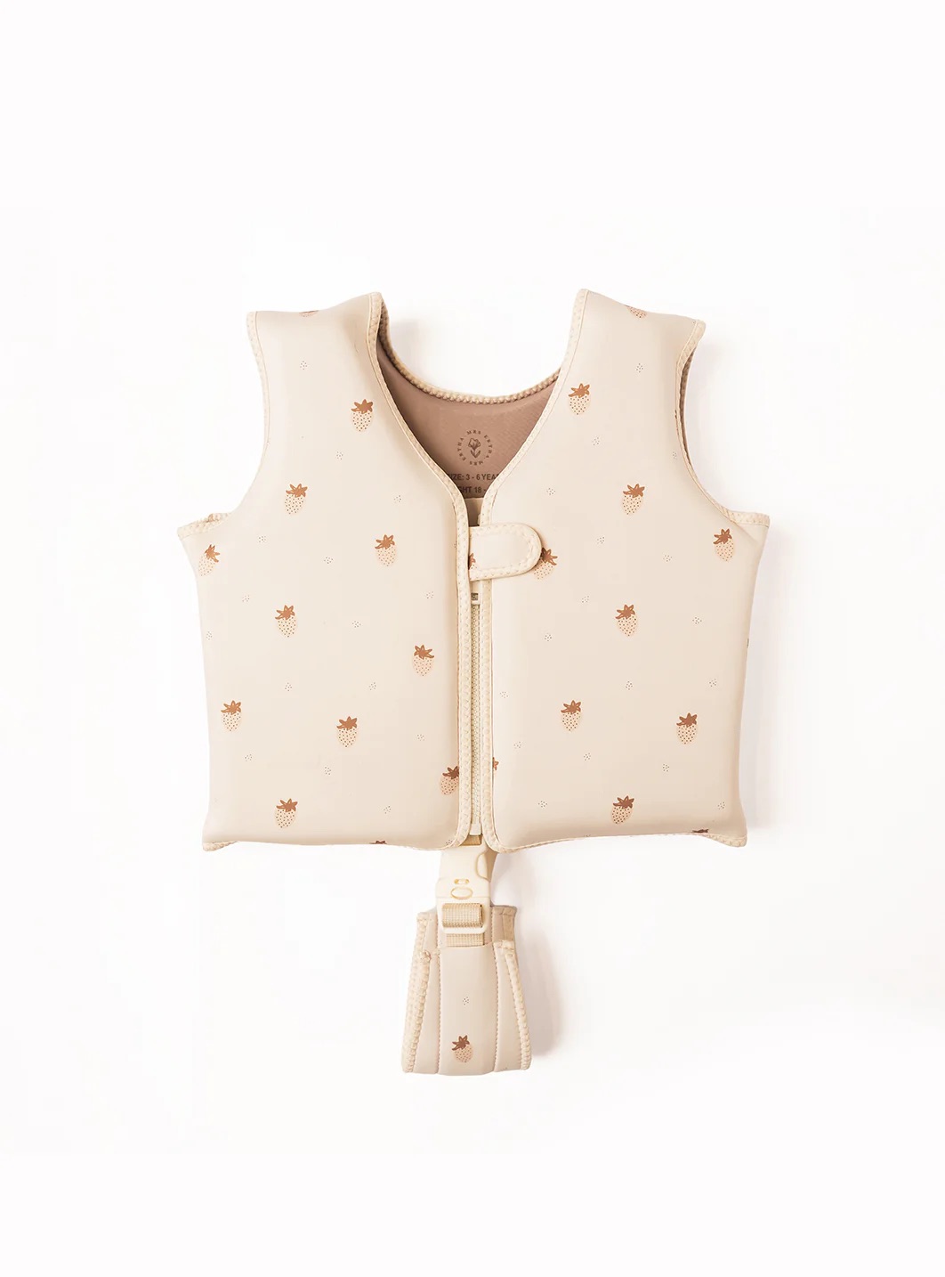 Gilet de piscine Fraises – Taille 3/6ans.