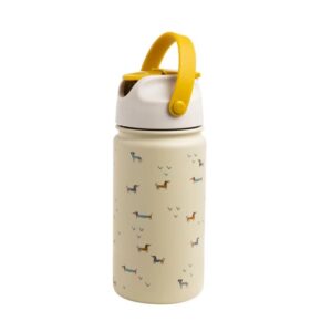 Gourde The Cotton Cloud en acier inoxydable Teckel.