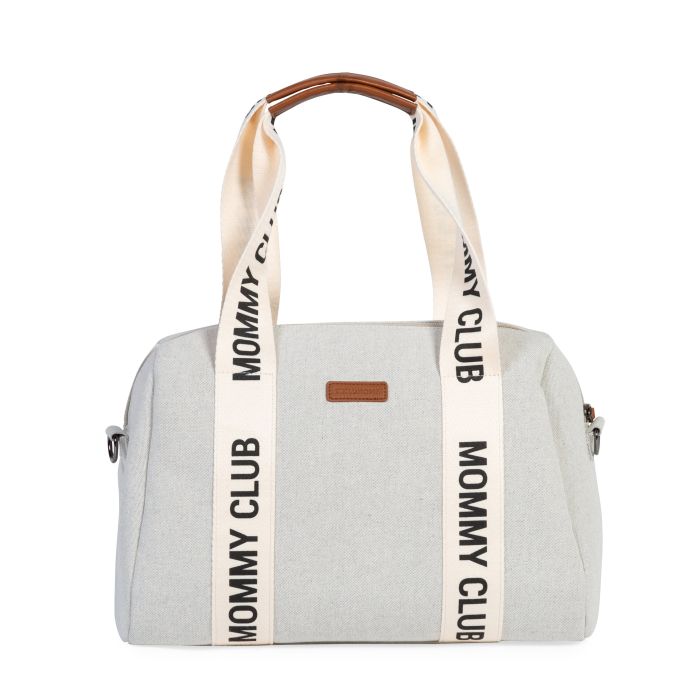 MOMMY CLUB SAC À LANGER – SIGNATURE – CANVAS – OFF WHITE.