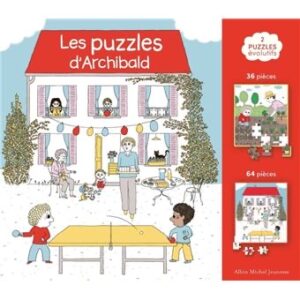 Une Histoire D&rsquo;Archibald – Les Puzzles d&rsquo;Archibald 2 puzzles 36/64 pièces.