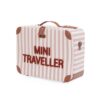 MINI TRAVELLER VALISE ENFANT - RAYURES - NUDE/TERRACOTTA. - Image 2