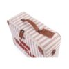 MINI TRAVELLER VALISE ENFANT - RAYURES - NUDE/TERRACOTTA. - Image 5