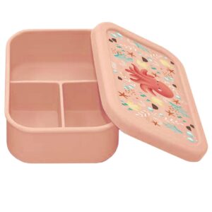 Boîte à lunch en silicone Slurpy la pieuvre.