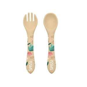 Couverts en silicone Gnawy le paresseux.