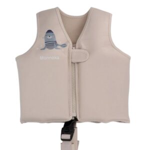 Gilet Flotteur d’Apprentissage Seal Ivory 3-6 ans.