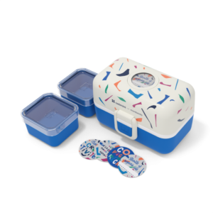 La lunch box « Catimini bleu Terrazzo ».