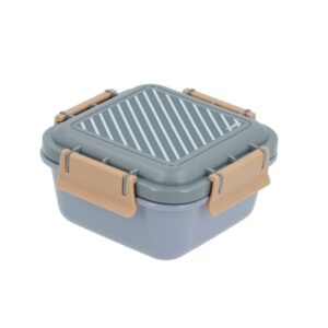 Boîte à Lunch Bento Small Stripe Bleu.