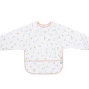 Bavoir imperméable avec manches Lovely Birds.