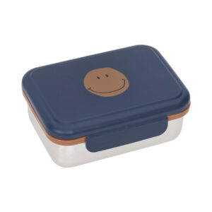 Lunch box inox Little Gang Smile navy.