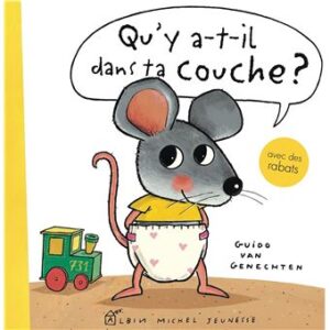 Qu&rsquo;y a-t-il dans ta couche ? Un livre pour passer de la couche au pot.