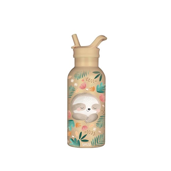 Sassi Junior Gourde en inox Isotherme Gnawy The Sloth 350 ml.