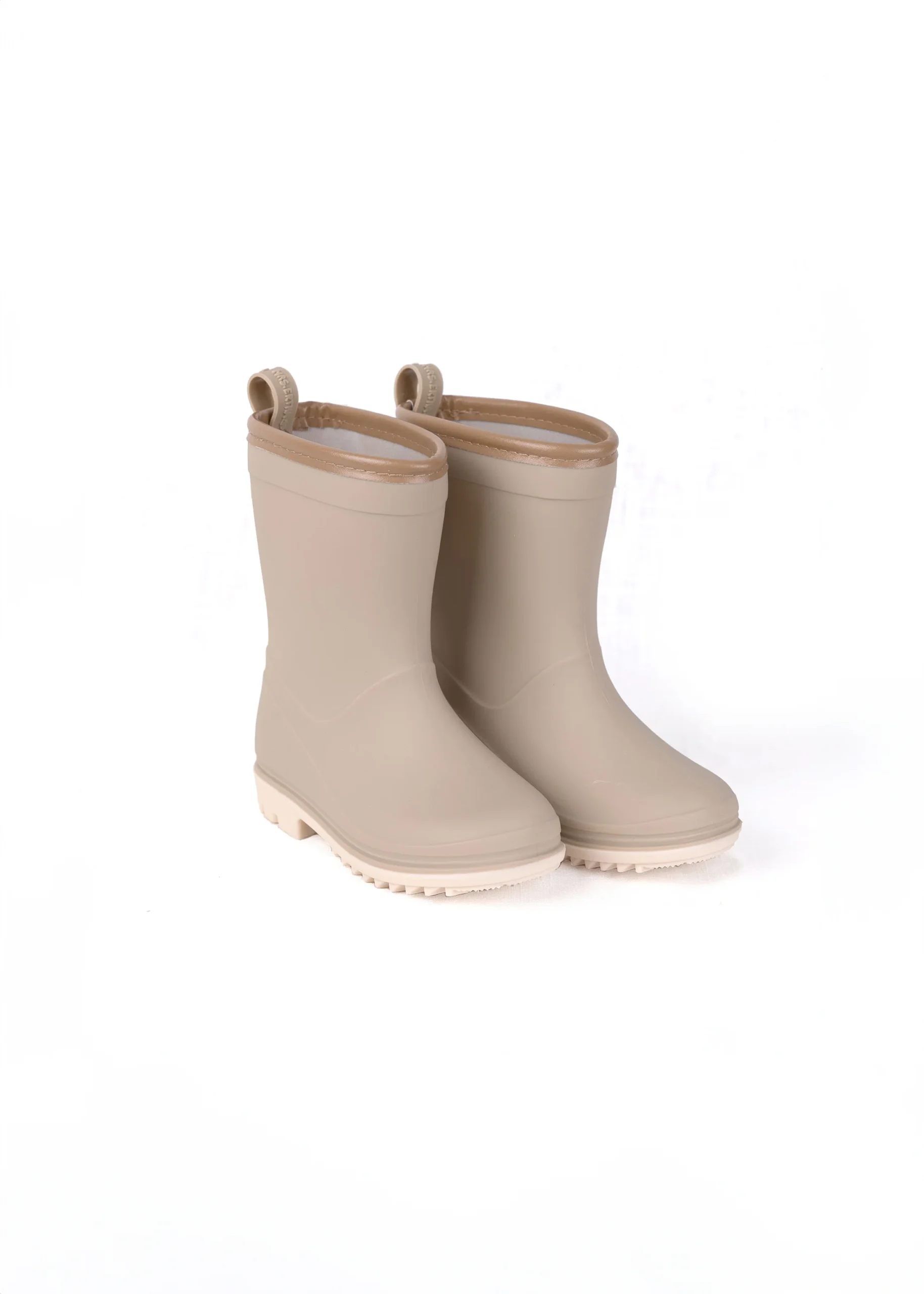 Bottes de pluie – Taupe. Pointures 23 à 30.