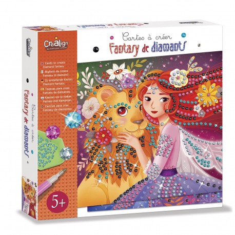 Cartes à créer « Fantasy de diamants ».