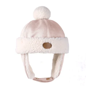Chapeau d&rsquo;aviateur Blush 1-3ans.