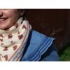 Foulard Indien - Coeur Sauvage Ecru. - Image 2