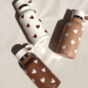 Gourde acier inox, coeur nougat. - Image 5