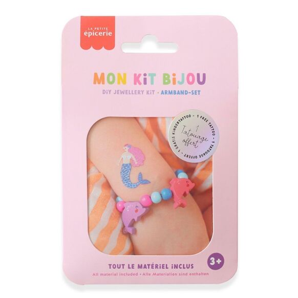 Mon kit bijou enfant – Bracelet dauphins.