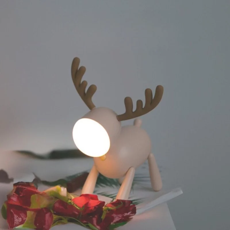 Lampe Cerf Beige.