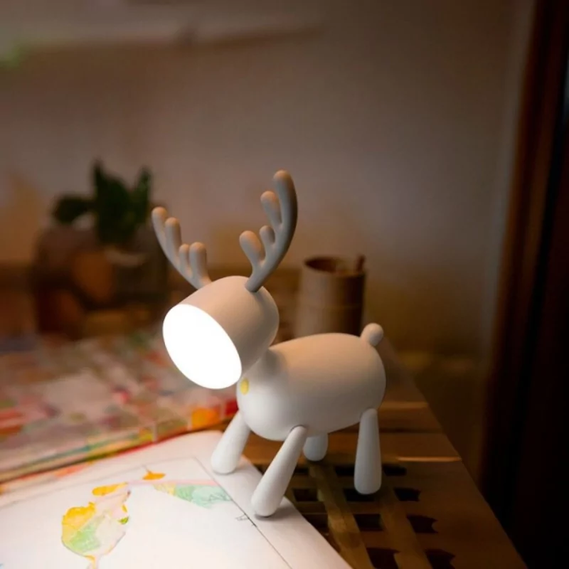 Lampe Cerf Blanc.