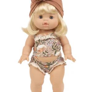 Minikane Les P’tits Basiques – Dessous fille en jersey Nausicaa et sa dentelle.