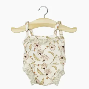 Minikane Les P’tits Basiques – Dessous fille en jersey Janelle et sa dentelle.