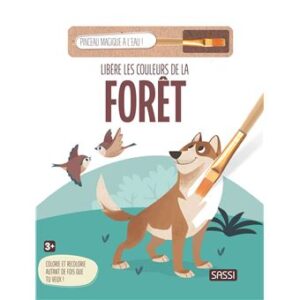 Libère les couleurs de la forêt + pinceau magique a l&rsquo;eau.