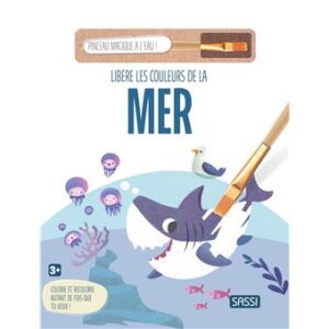 Libère les couleurs de la mer + pinceau magique a l&rsquo;eau.