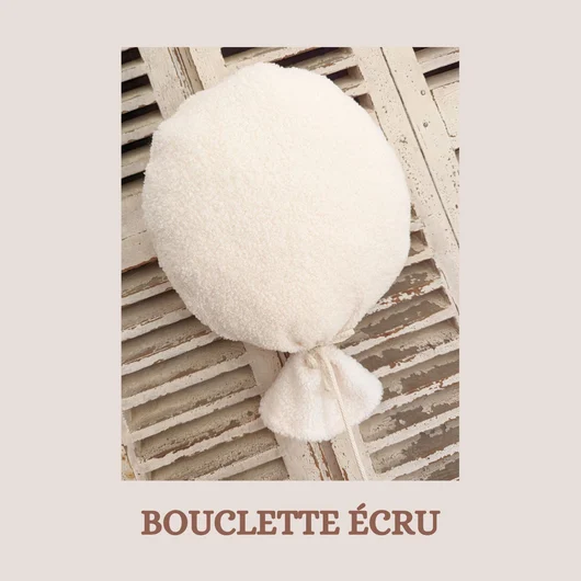 Ballon Bouclette ECRU.