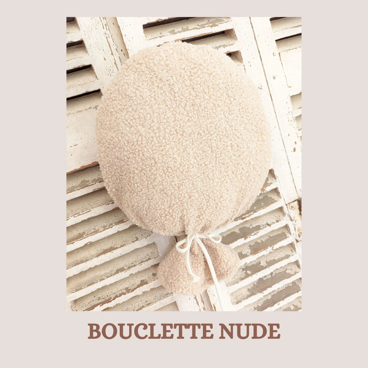 Ballon Bouclette Nude.