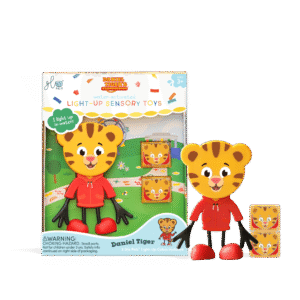 Glo pals light up Characters Daniel Tiger.