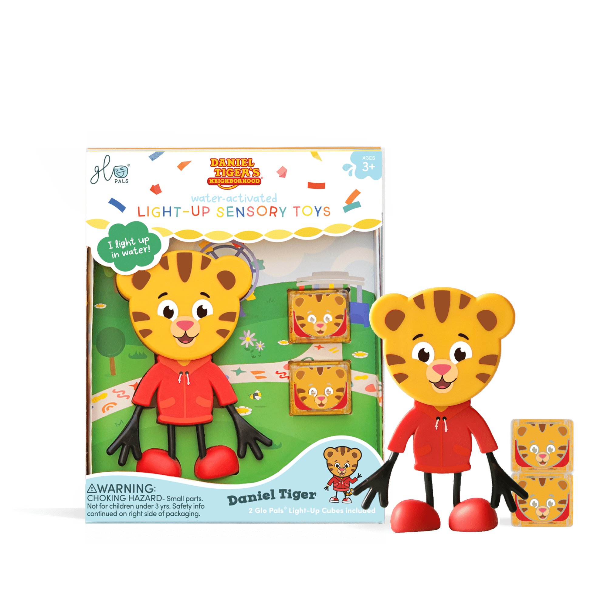 Glo pals light up Characters Daniel Tiger.