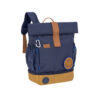 Sac à dos enfant Rolltop - Little Gang, Bleu marine.