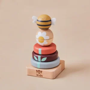 Jouet à empiler Abeille (en bois).